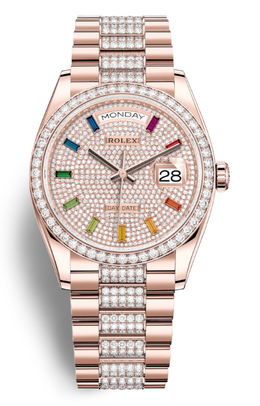 Rolex - ساعة  Day-Date 36 - 128345DSDP