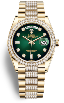 Rolex - ساعة Day-Date 36 - 128348GNDDP
