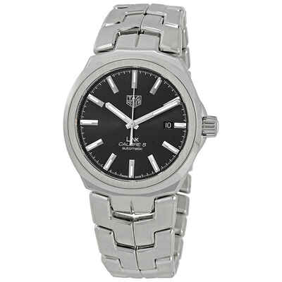 Tag Heuer Link Automatic Black Dial Mens Watch WBC2110.BA0603 (black, arb8051)