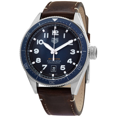 Tag Heuer Autavia Automatic Dark Blue Dial Mens Watch WBE5116.FC8266 (blue, arb19412)