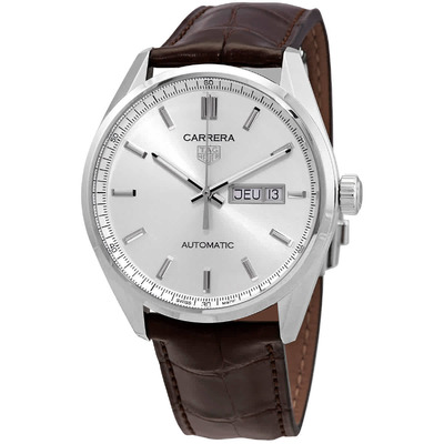 Tag Heuer Carrera Automatic Silver Dial Men's Watch WBN2011.FC6484 (brown, arb13609)