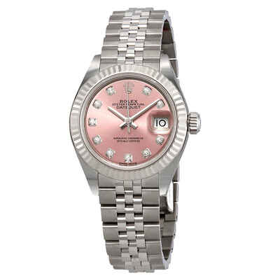 Rolex Lady Datejust Automatic Pink Diamond Dial Ladies Jubilee Watch Ref.279174pdj (pink, arb7091)