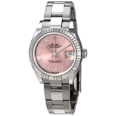 Rolex Lady Datejust Automatic Pink Dial Ladies Oyster Watch - Model 279174pro (pink, arb7094)