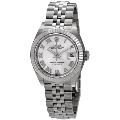Rolex Lady Datejust Silver Dial Ladies Jubilee Watch 279174SRJ (arb7100)