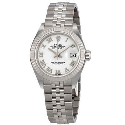 Rolex Lady Datejust 279174WRJ White Dial Automatic Ladies Jubilee Watch (arb7103)
