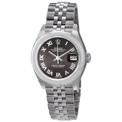 Rolex Grey Dial Ladies Jubilee Datejust Watch 279160GYRJ (arb7616)