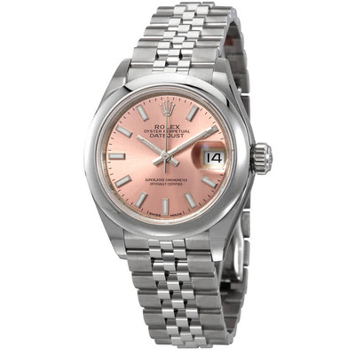 Rolex Lady Datejust Automatic Pink Dial Ladies Jubilee Watch, Reference: 279160 PSJ 279160PSJ (pink, arb7622)
