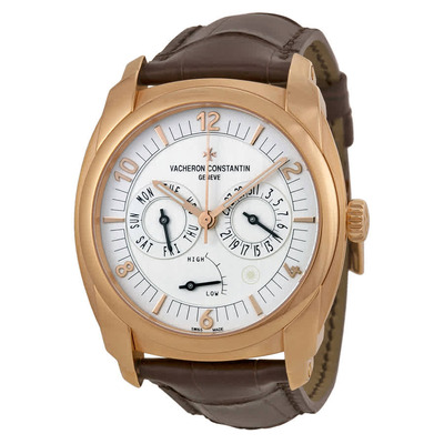 Vacheron Constantin Quai de L'Ilé Mens Silver Dial Watch 85050000R-I0P29 85050/000R-I0P29 (brown, arb8000)