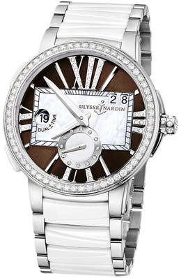 Ulysse Nardin - ساعة  Executive Dual Time - 243-10B-7-30-05