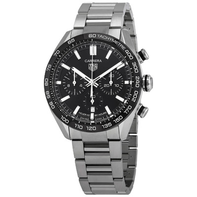 Tag Heuer CBN2A1B.BA0643 Carrera Chronograph Automatic Mens Watch (black, arb21204)