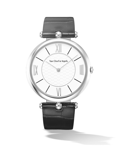 Van Cleef & Arpels VCARO3GM00 18kt White Gold Mens Watch (arb8093)