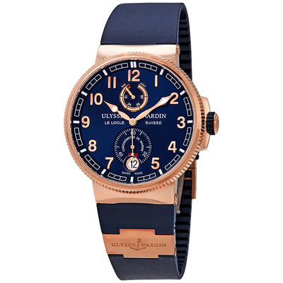 Ulysse Nardin Marine Chronometer 11861263/63 Mens Watch (blue, arb5596)