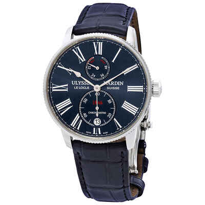 Ulysse Nardin Torpilleur Automatic Mens Watch 1183-310/43 (blue, arb8040)