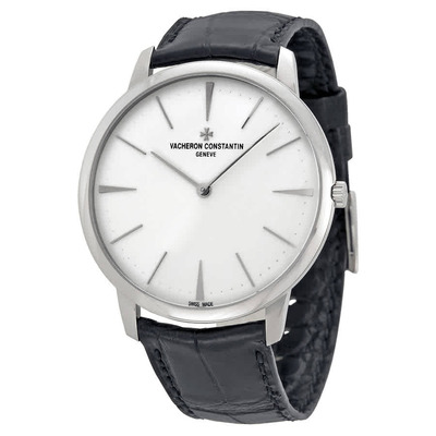 VC Vacheron Constantin Patrimony Grand Taille Mens White Gold Watch Caliber 1400 81180000G-9117 (black, arb7006)