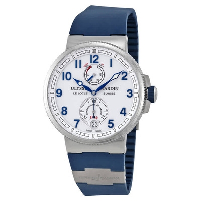 Ulysse Nardin Marine Chronometer Automatic Men's Watch 1183-126-3/60 (blue, arb8026)