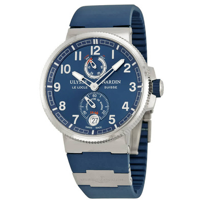 Ulysse Nardin Marine Automatic Mens Watch 1183-126-3/63 (blue, arb8028)