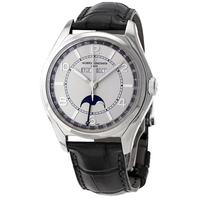 Vacheron Constantin Fifty Six Complete Calender Automatic Silver Dial Mens Watch Article:4000E-000A-B439 (black, arb6976)