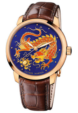 Ulysse Nardin - ساعة  Classico - 8156-111-2-DRAGON