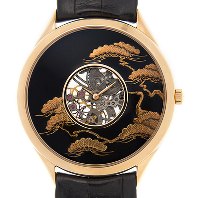 Vacheron Constantin Metiers D'Art Hand-Wind Black Dial Unisex Watch (Article: 33222000R9506) (black, arb8115)