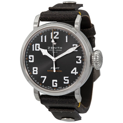 Zenith Pilot Type 20 Automatic Mens Watch, Model: 03.2434.679/20.I010 (black, arb8175)