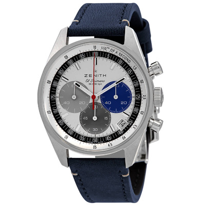 Zenith Chronomaster Chronograph Automatic White Dial Mens Watch 03.320 03.3200.3600/69.C902 (blue, arb8196)