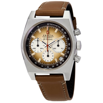 Zenith Chronomaster Revival A385 Mens Chronograph Automatic Watch 03.a384.400/385.c855 (brown, arb8287)
