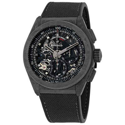 Zenith Defy El Primero 21 Chronograph Mens Watch - Article No.: 10.9000.9004/96.R921 (black, arb8291)