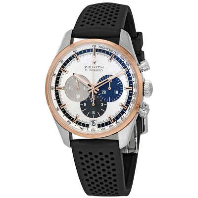 Zenith Chronomaster El Primero Chronograph Automatic Silver Dial Mens Watch, Ref. 51.2080.400/69.R576 (black, arb8242)