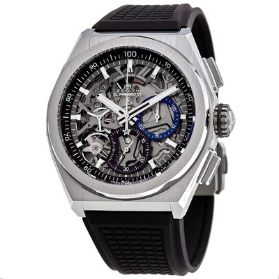 95.9000.9004/78.R782: Zenith Defy Classic Automatic Skeleton Dial Mens Watch (black, arb8258)