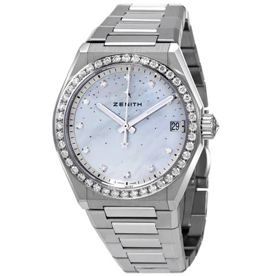 Zenith DEFY Midnight Automatic Diamond Ladies Watch 16.920/03.MI001 16.9200.670/03.MI001 (arb8299)