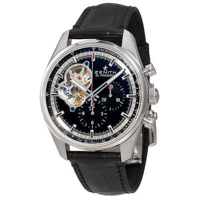 Zenith Chronomaster El Primero Automatic Chronograph Black Dial Mens Watch 03.2040.4061/21.C496 (black, arb8309)