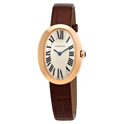 Pre-owned Cartier Baignoire W8000007 (blue, arb18019)