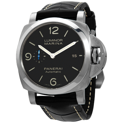 PAM01312 Pre-owned Panerai Luminor Marina 1950 Mens Automatic Watch Black Dial (black, arb3832)