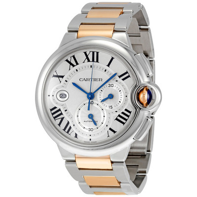 Pre-owned Cartier Ballon Bleu de Cartier Extra Large Watch W6920063 (blue, arb24002)