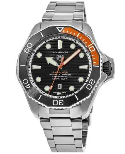 Tag Heuer Aquaracer Professional 1000 Superdiver w/ Model Number WBP5A8ABF0619 WBP5A8A.BF0619 (black, arb13094)
