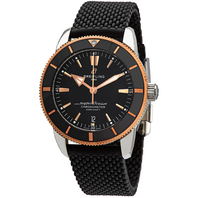 Men's Breitling Superocean Heritage II Black Dial Automatic Chronometer Watch, Article Code: ub2030121b1s1 (black, arb1795)