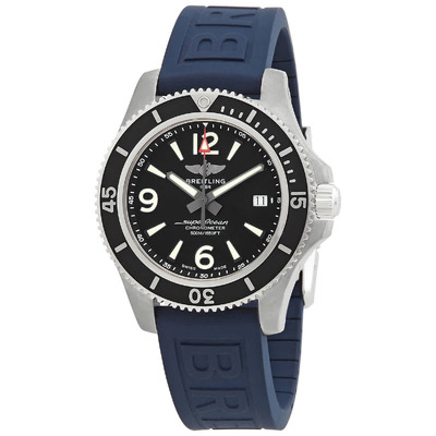 Breitling Superocean 42 Automatic Mens Watch Black Dial Art. #A17366021B1S1BL (black, arb1005)