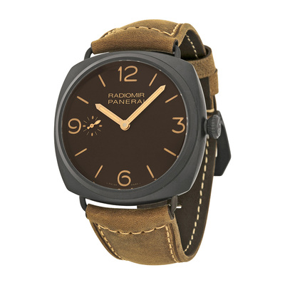 Panerai Radiomir Composite 3 Days Brown Dial Mens Watch PAM00504 (brown, arb5942)