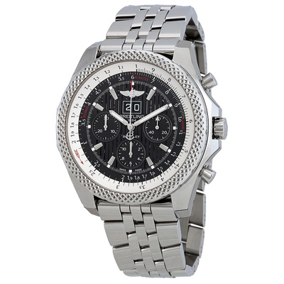 Pre-owned Breitling Bentley 6.75 Speed Chronograph Automatic Black Dial Mens Watch A4436412/BC77-990A A4436412/BC77.990A (black, arb7121)