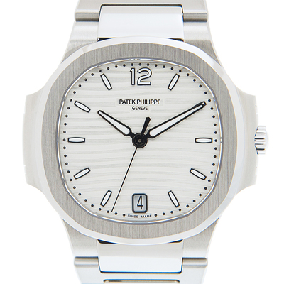 Patek Philippe Nautilus Automatic White Dial Ladies Watch Calatrava Style Ref.7118/1A-010 (arb5470)