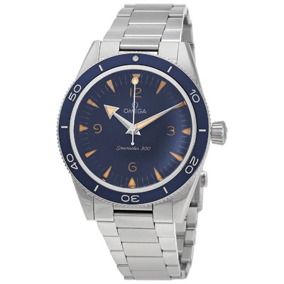 Omega Seamaster Mens Automatic Chronometer Blue Dial Watch 234.30.41.21.03.001 (blue, arb6183)