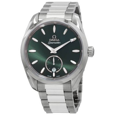 Omega 220.10.38.20.10.001 Mens Aqua Terra Green Dial Watch (blue, arb4094)