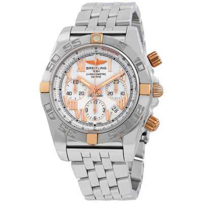 breitling Chronomat 44 Chronograph Automatic White Dial Mens Watch IB011012/A692 IB011012/A692.375A (arb1340)
