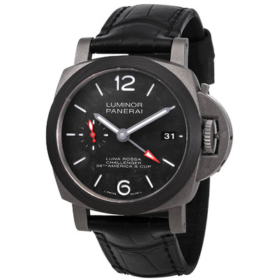 Panerai Luna Rossa Automatic Black Dial Mens Watch PAM01096 (black, arb4347)