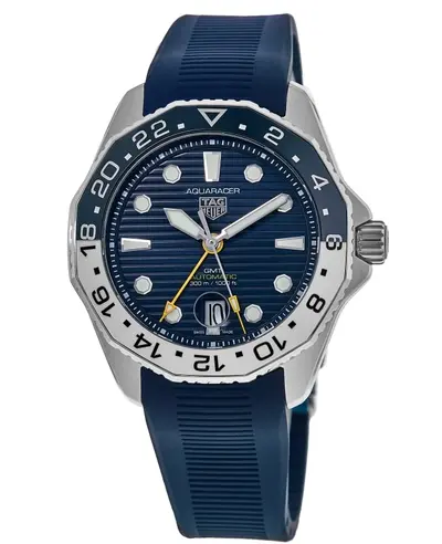 Tag Heuer Aquaracer Professional 300 Blue Dial Rubber Strap Men's Watch WBP2010.FT6198 (blue, arb13056)