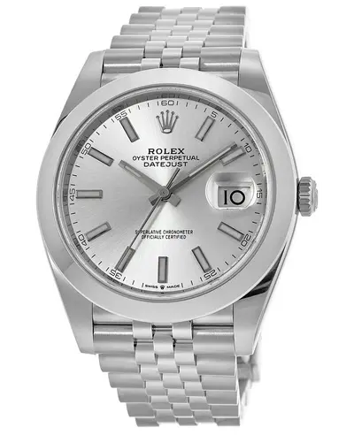 Rolex Datejust 41 M126300-0006 White Dial Men's Watch (white, arb12113)