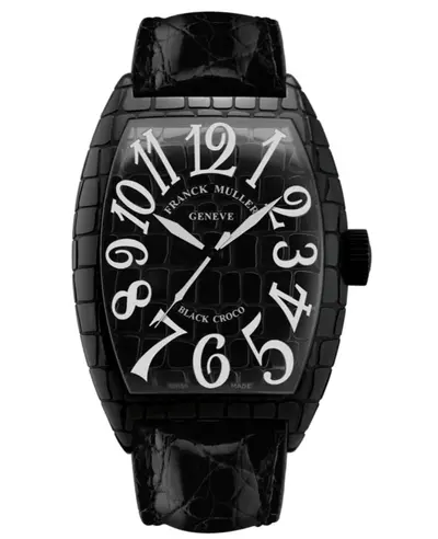 Franck Muller Cintree Curvex Model 8880SCBLKCROAC Black Dial Automatic Mens Watch 8880 SC BLK CRO AC (black, arb11187)