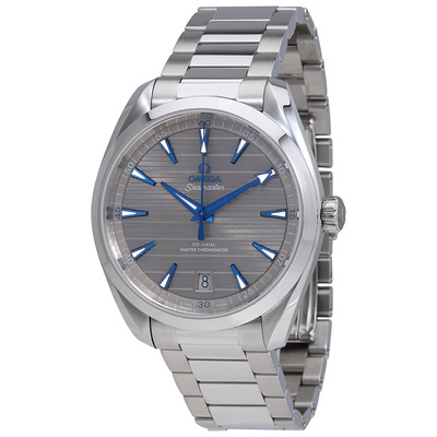 Pre-owned Omega Seamaster Aqua Terra Mens Watch 220.10.41.21.06.001 (blue, arb23837)