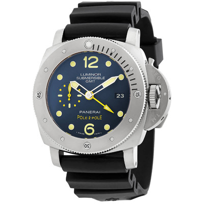 Panerai Automatic Blue Dial Mens Watch Pam 00719 PAM00719 (black, arb6326)
