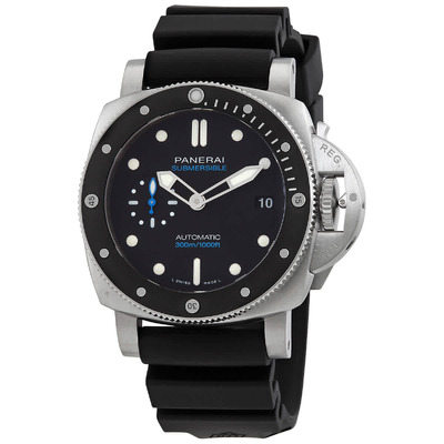 Panerai Submersible Automatic Black Dial Mens Watch PAM02683 (black, arb4003)